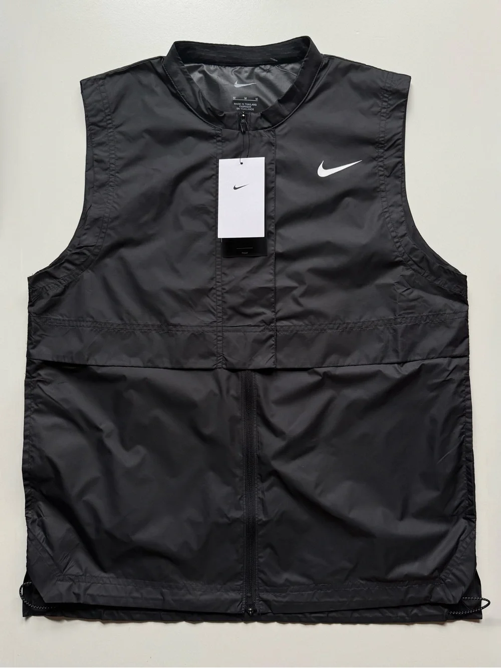 Nike Women's Tour Repel Water-Resistant Golf Vest, Black - Size M